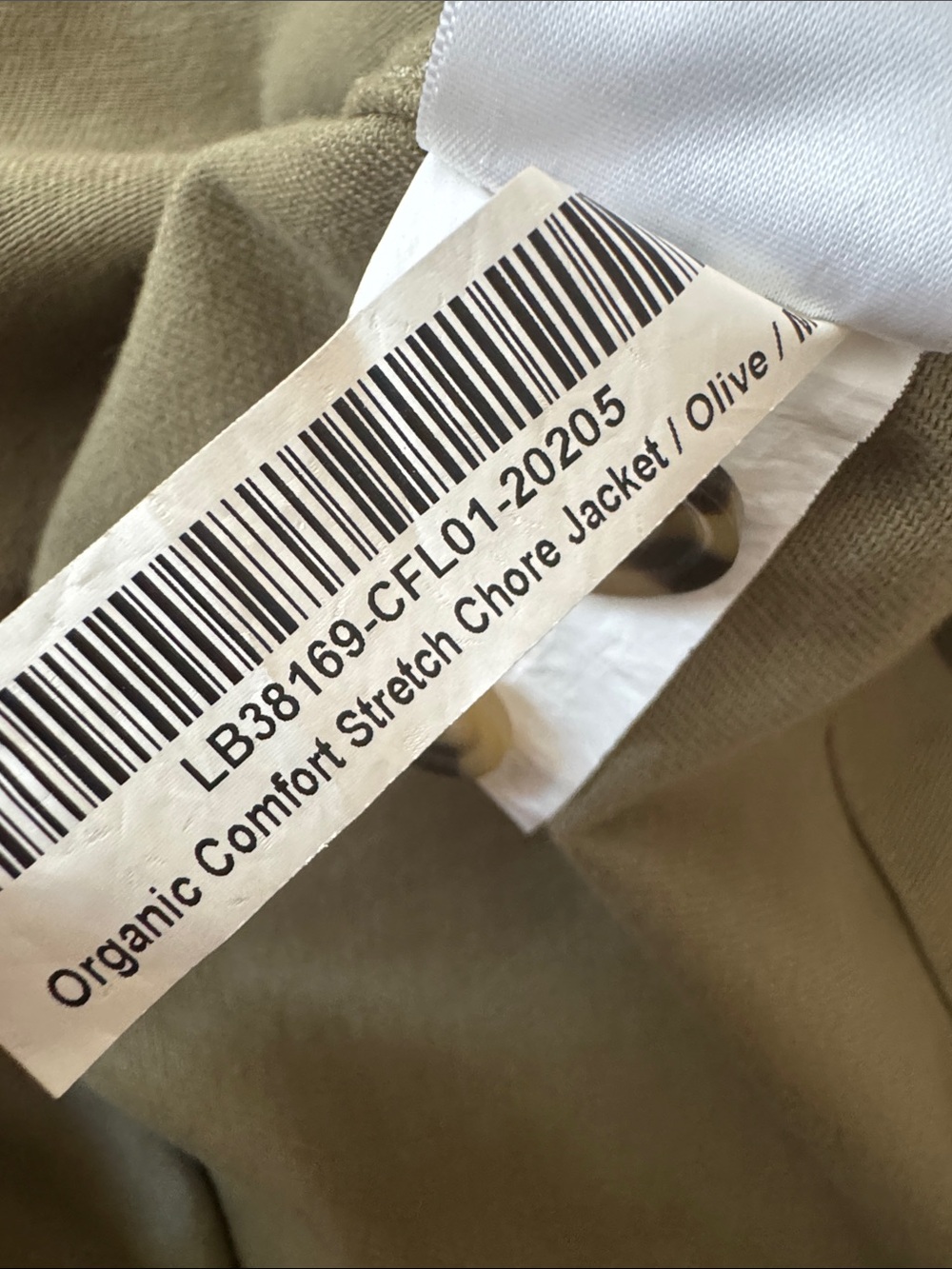 Quince | Organic Cotton Comfort Stretch Chore Jacket in Olive Green | Size M - Picture 10 of 12